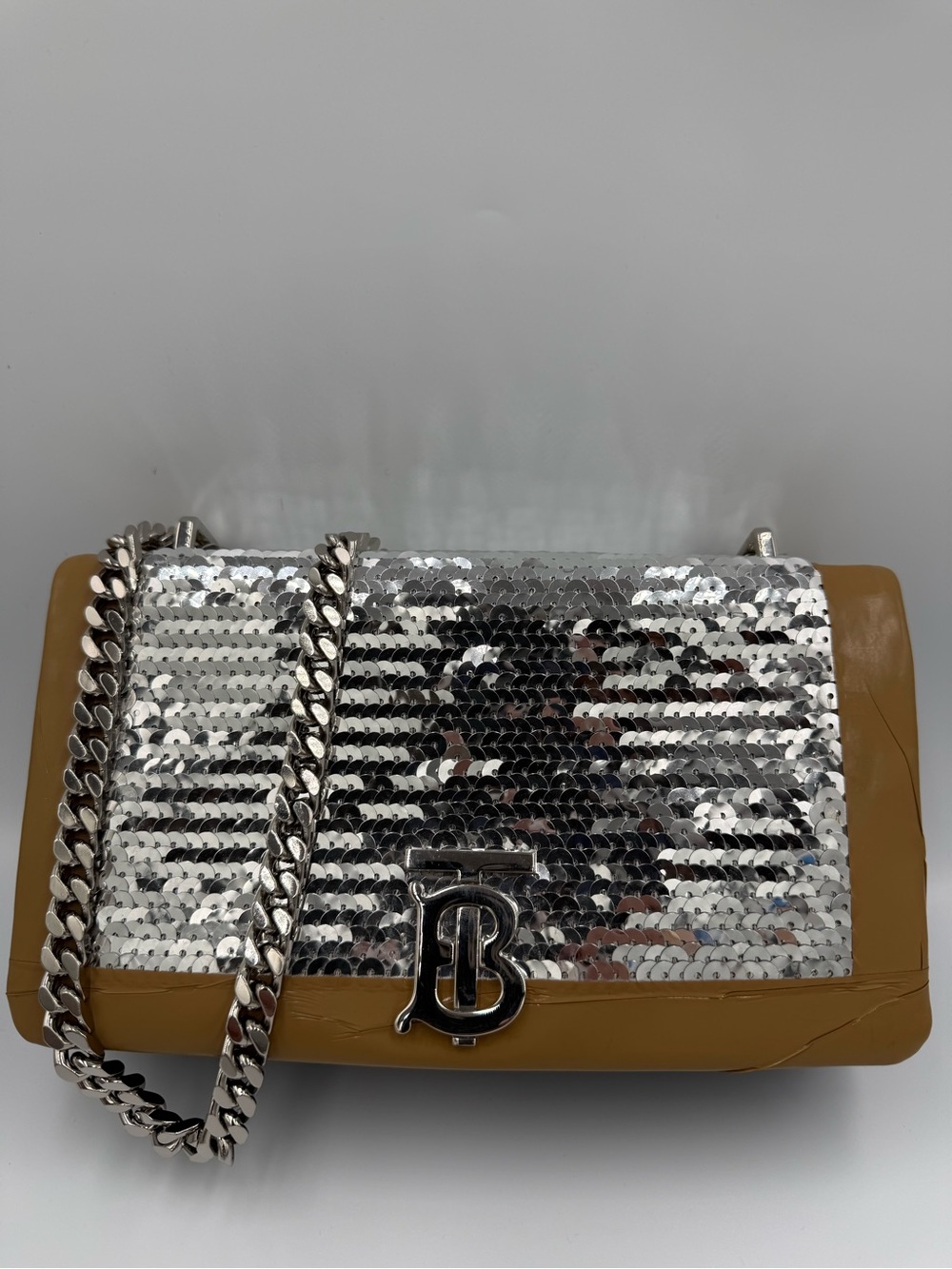 Burberry TB Sequined Runway Bag - Picture 2 of 11